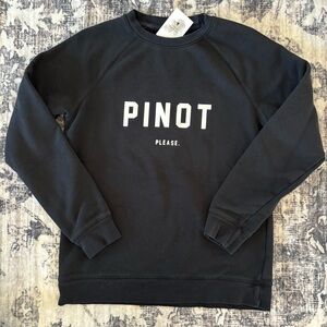 Brunette The Label Black Cozy Sweatshirt